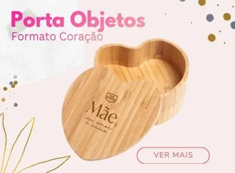 Porta Objetos Coração Personalizado