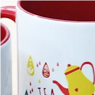 Exemplo de sublimação em caneca personalizada