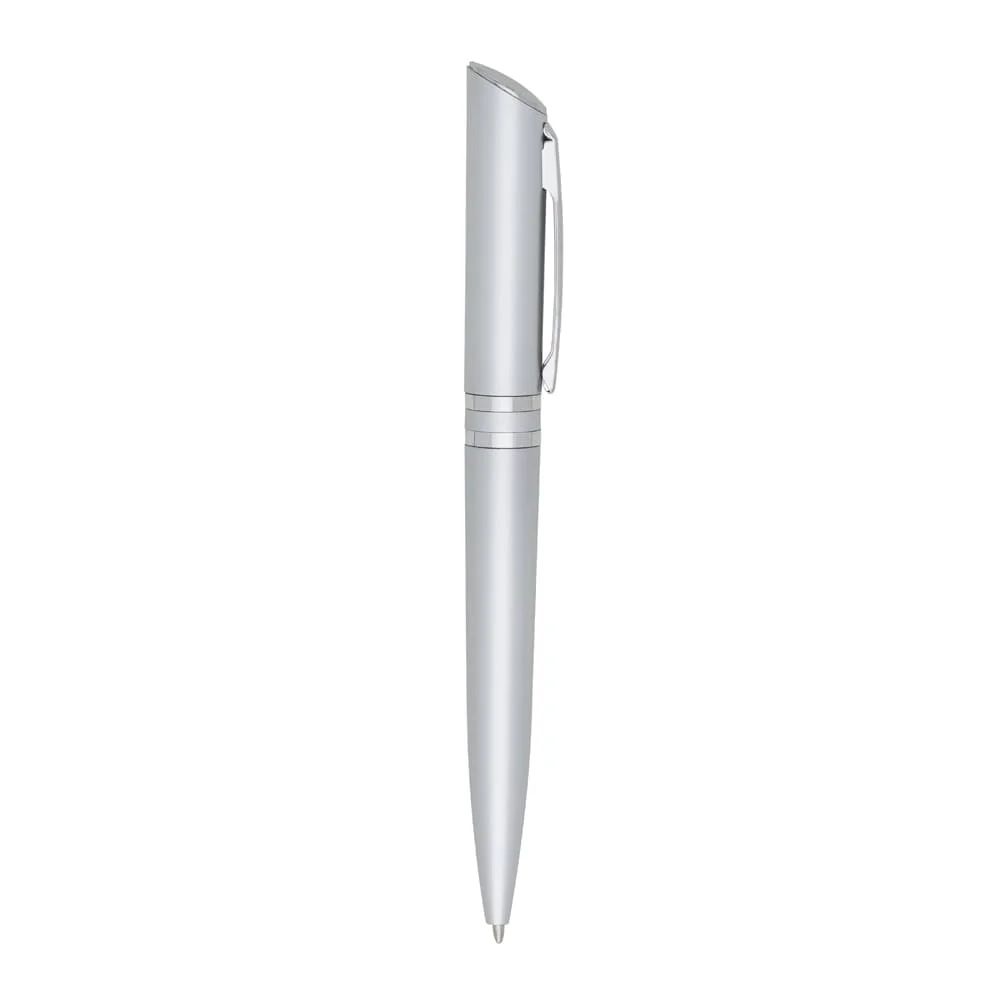 Caneta Plástica Dois Anéis-PX12415
