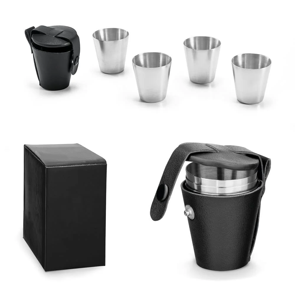 Kit Copos Inox Personalizado