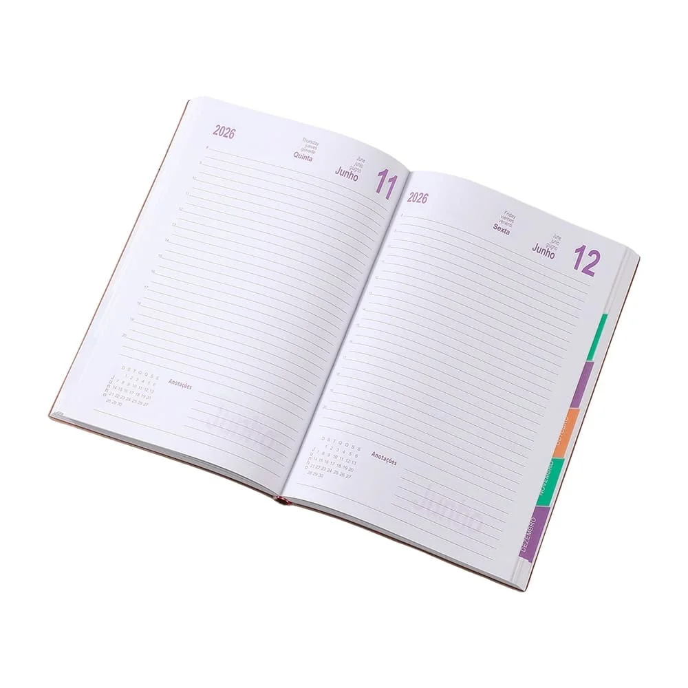 Agenda Couro Sintético 2026