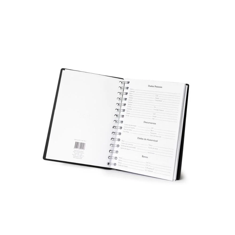 Agenda Diária 2026 com Logo