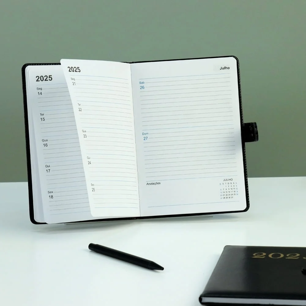 Agenda Semanal 2025 com Logo