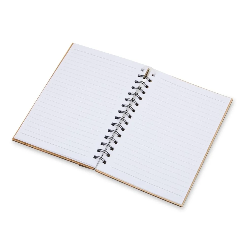 Bloco de Notas Bambu com Régua