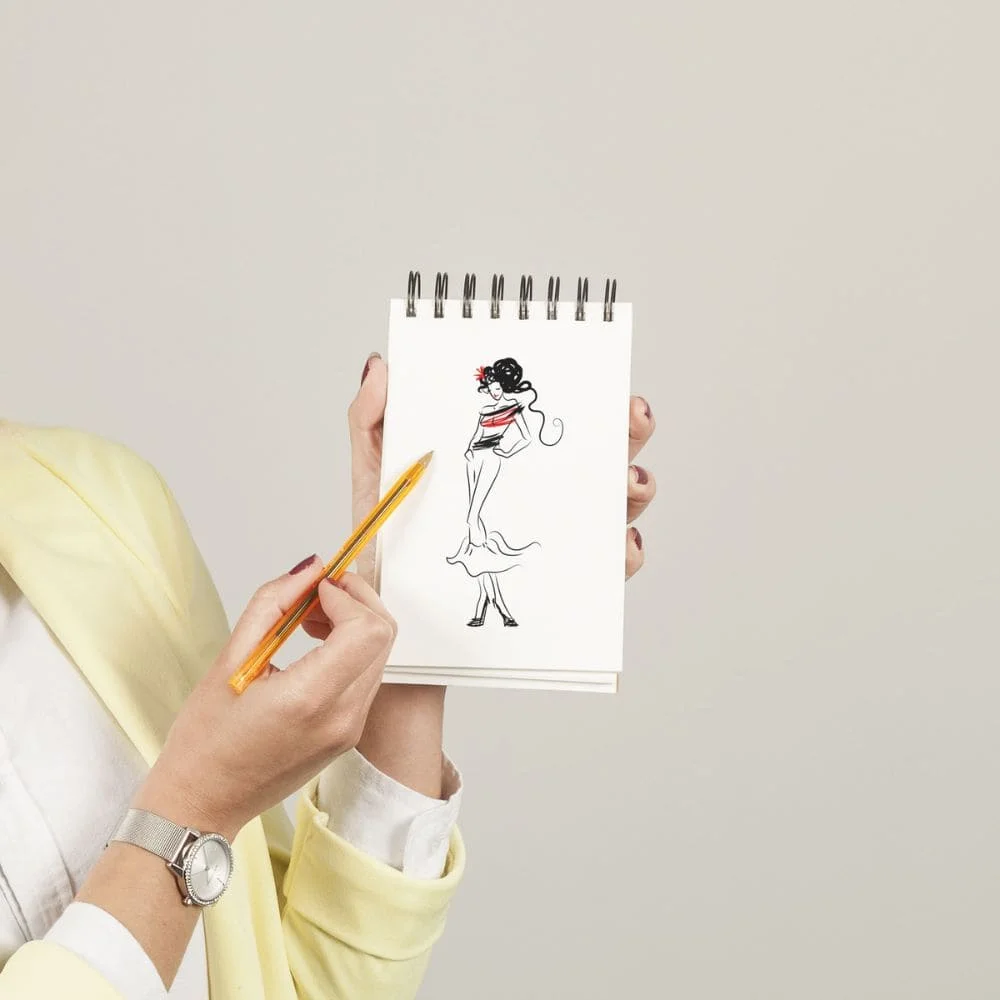 Bloco de Notas Grafico Wire-O