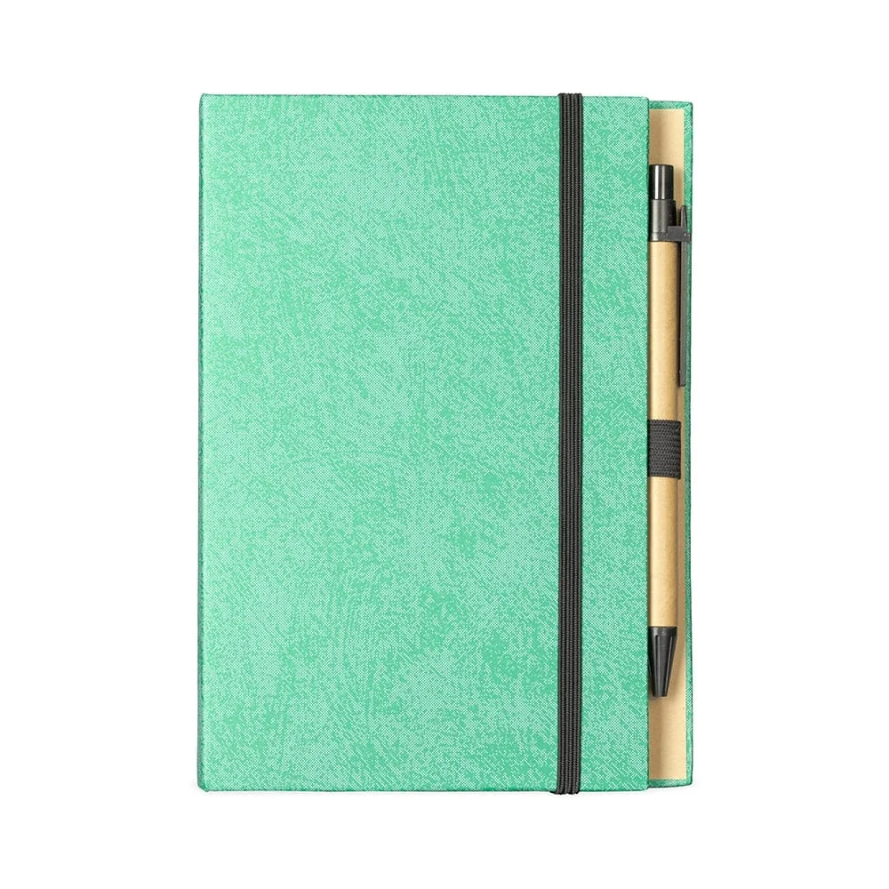 Bloco de Notas com Autoadesivos e Caneta