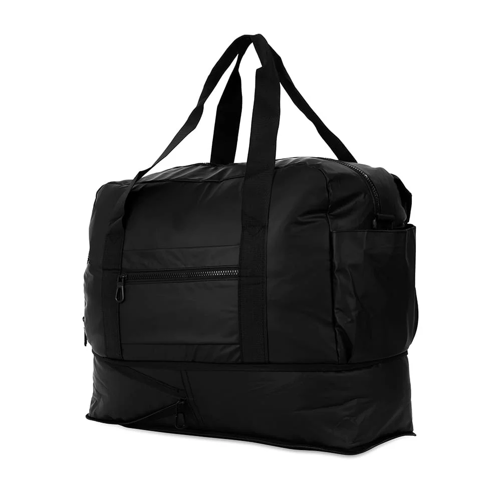 Bolsa Couro Sintético Expansível