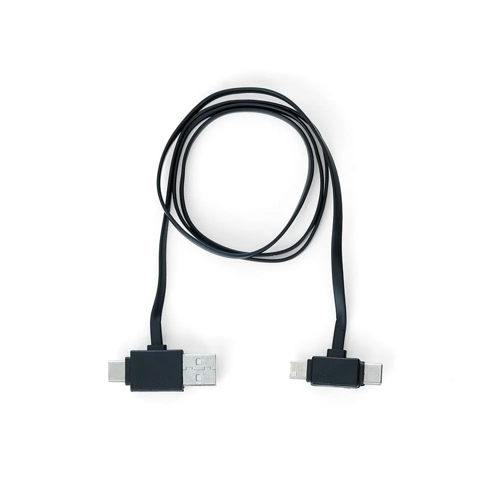 Cabo Retrátil com Suporte Celular