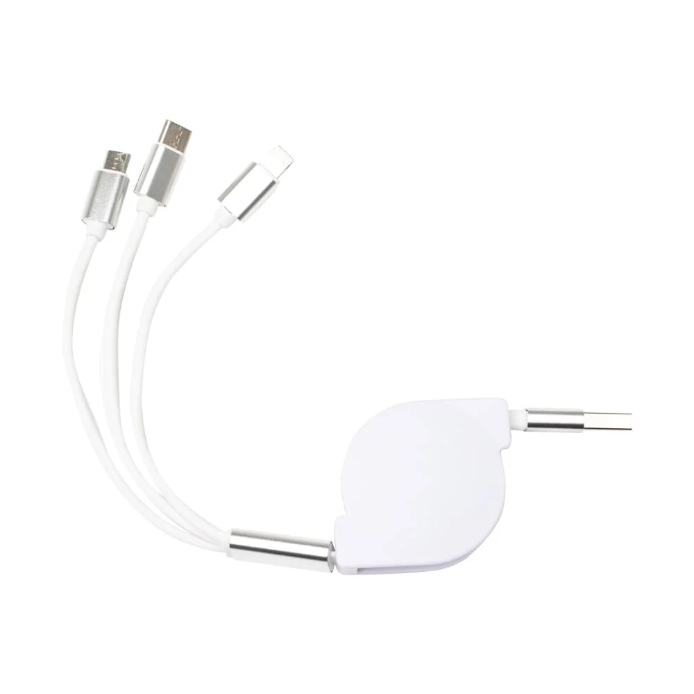 Cabo USB Retrátil Personalizado-PX10338B