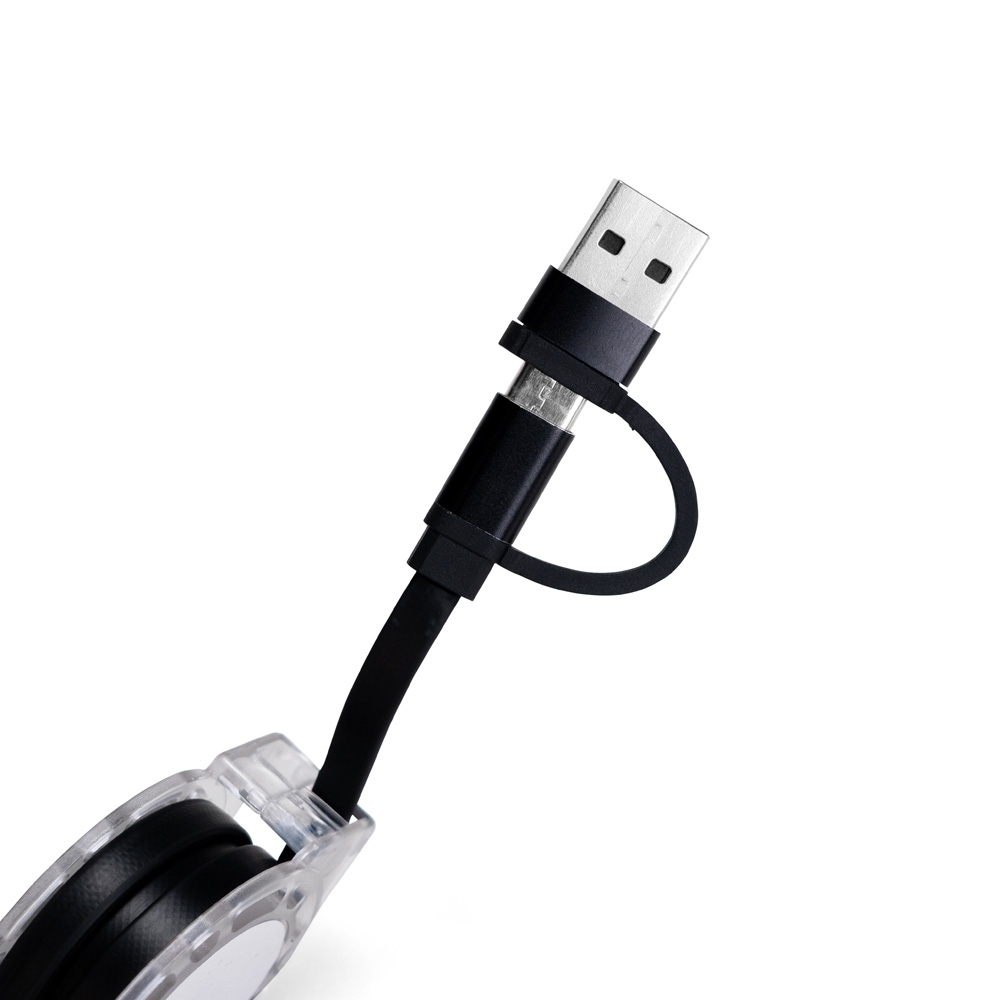 Cabo USB Retrátil Personalizado