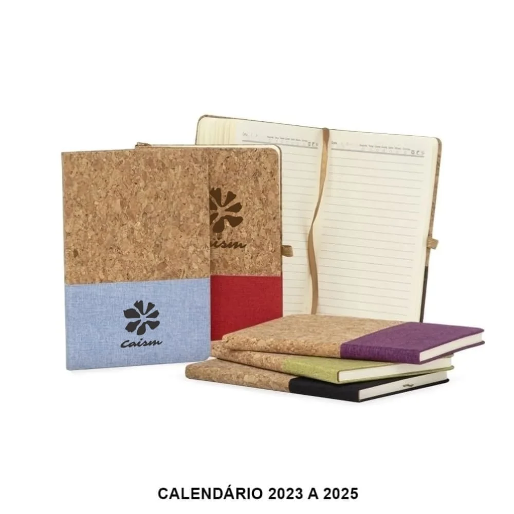 Caderneta Personalizada em Cortiça