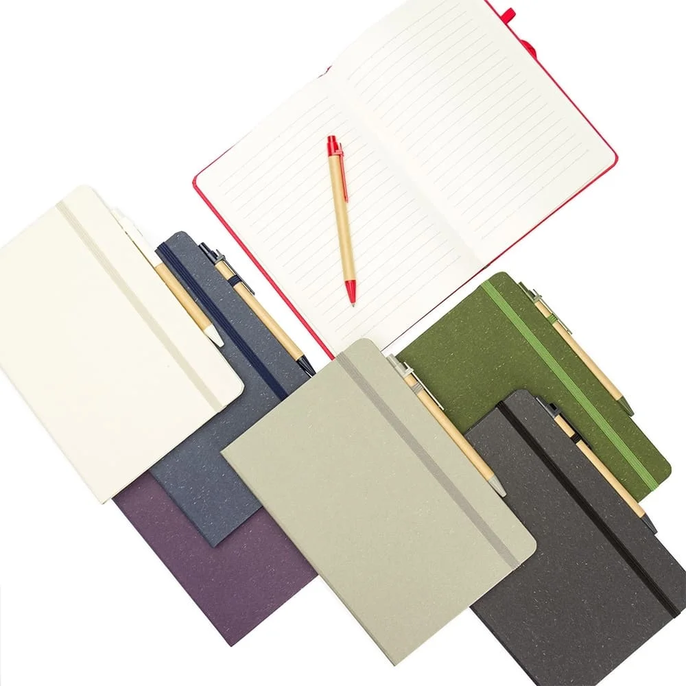 Caderneta Personalizada em Fibra de Arroz