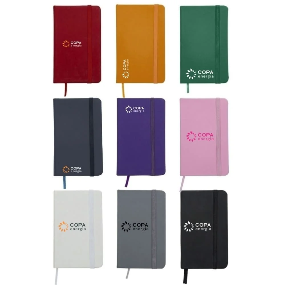 Caderneta Tipo Moleskine Personalizada