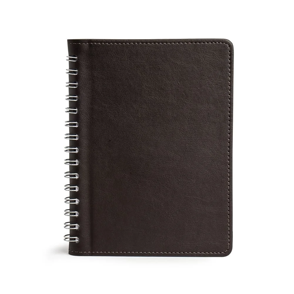Caderno de Notas Couro Sintético