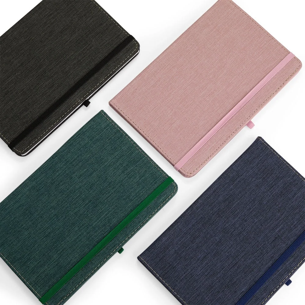 Caderneta em Linho Personalizada