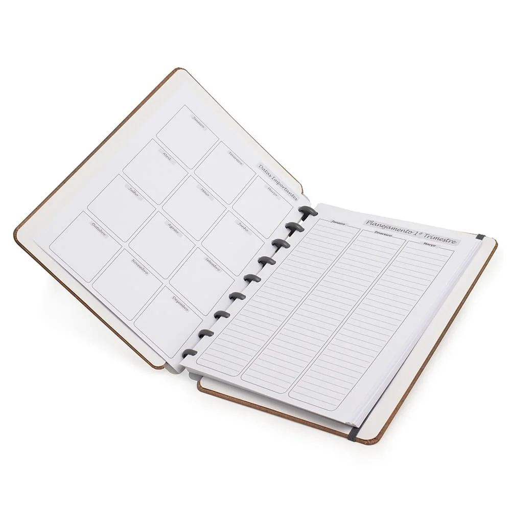 Caderno Capa Dura Sintético