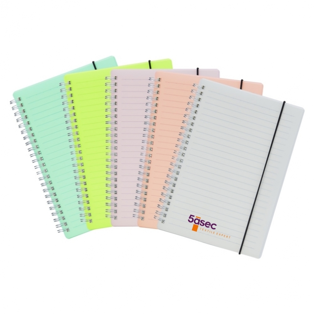 Caderno Executivo Personalizado Plástico