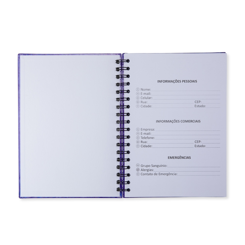 Caderno Holográfico Personalizado