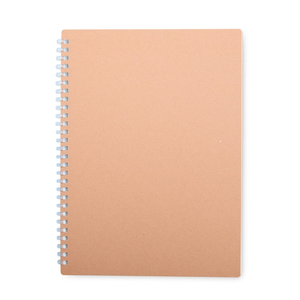 Caderno Personalizado Kraft e Plástico