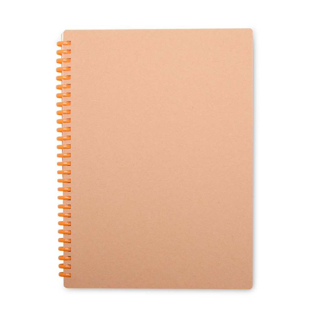 Caderno Personalizado Kraft e Plástico