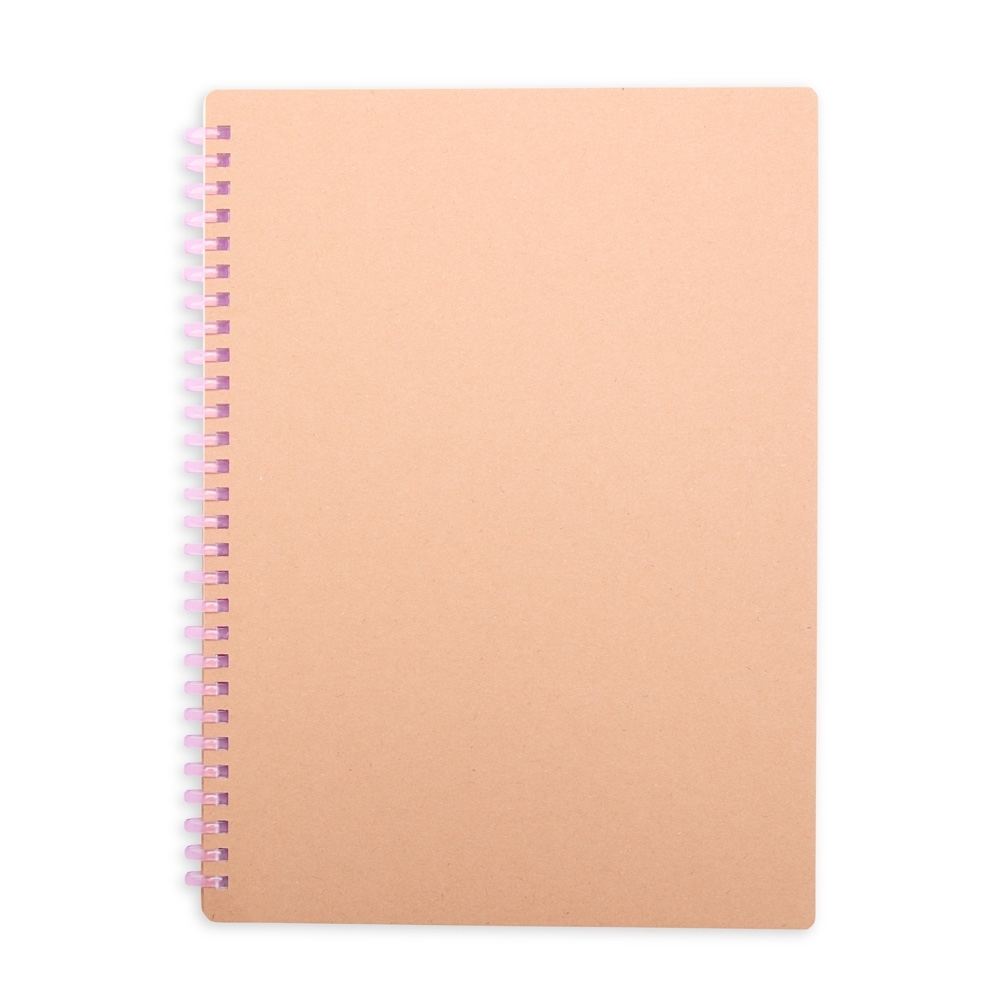 Caderno Personalizado Kraft e Plástico