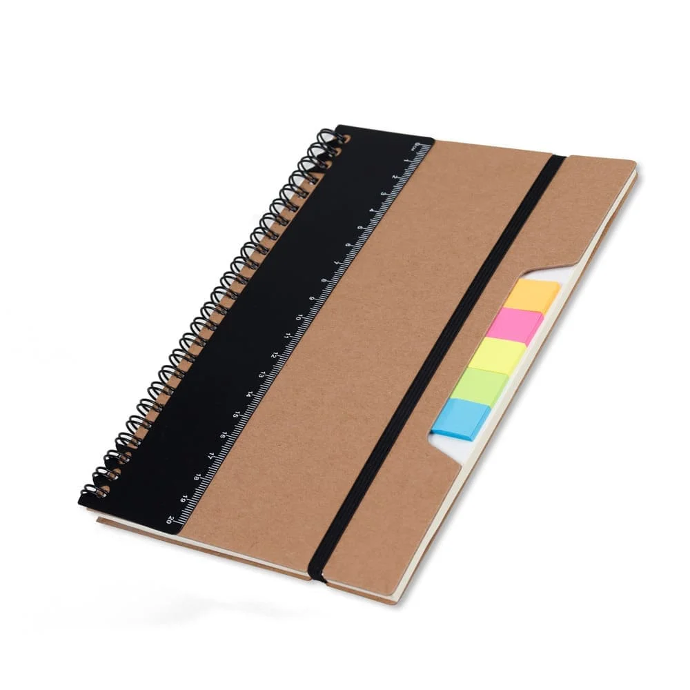 Caderno de Anotações com Régua Personalizado