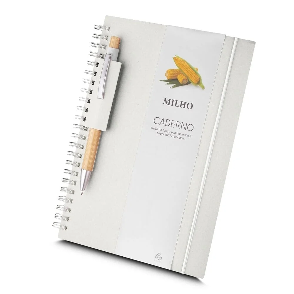 Caderno Papel Reciclado Personalizado