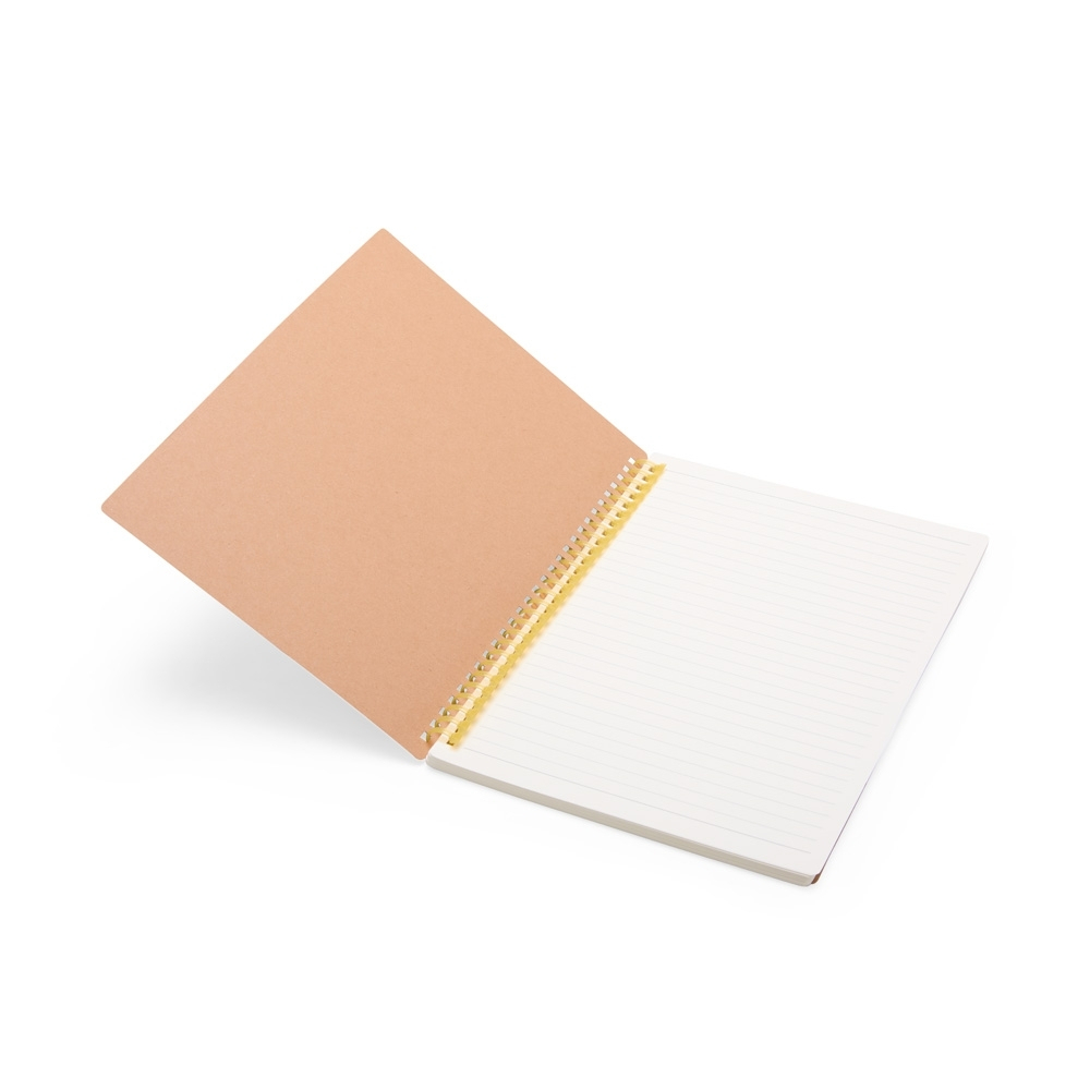 Caderno Personalizado Kraft e Plástico