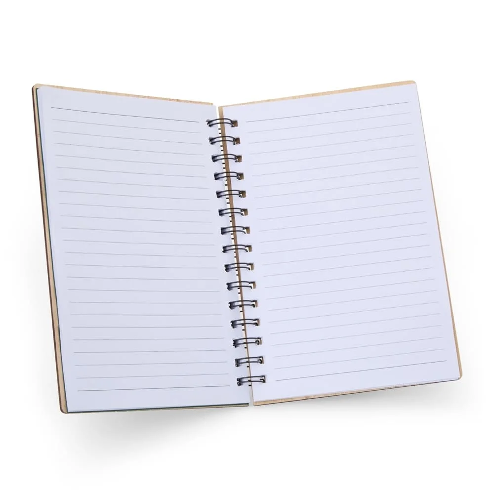 Caderno Personalizado em Bambu