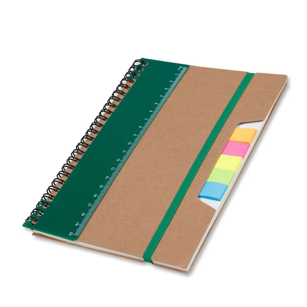 Caderno de Anotações com Régua Personalizado