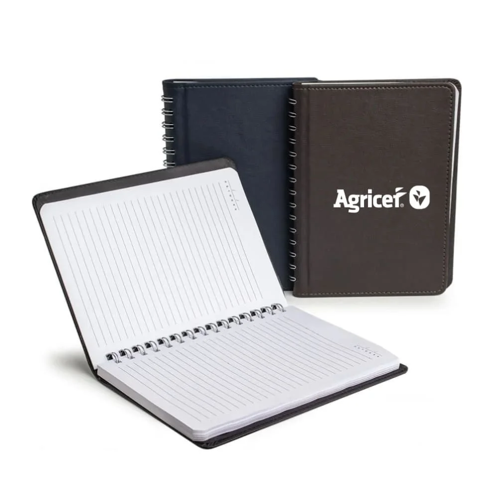 Caderno de Notas Couro Sintético