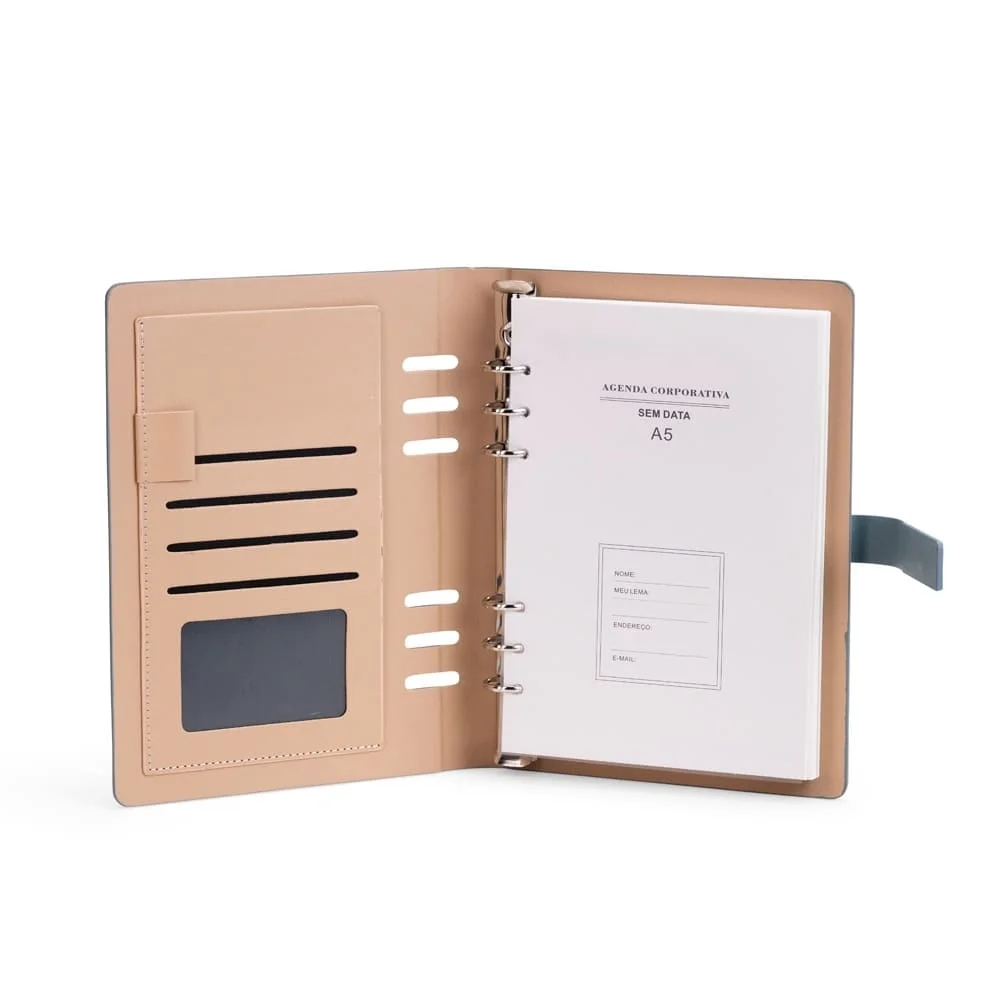 Caderno tipo Fichário Personalizado