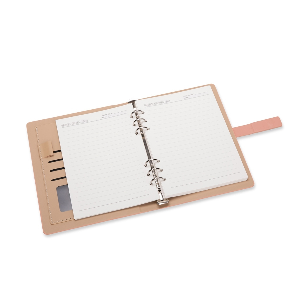 Caderno tipo Fichário Personalizado