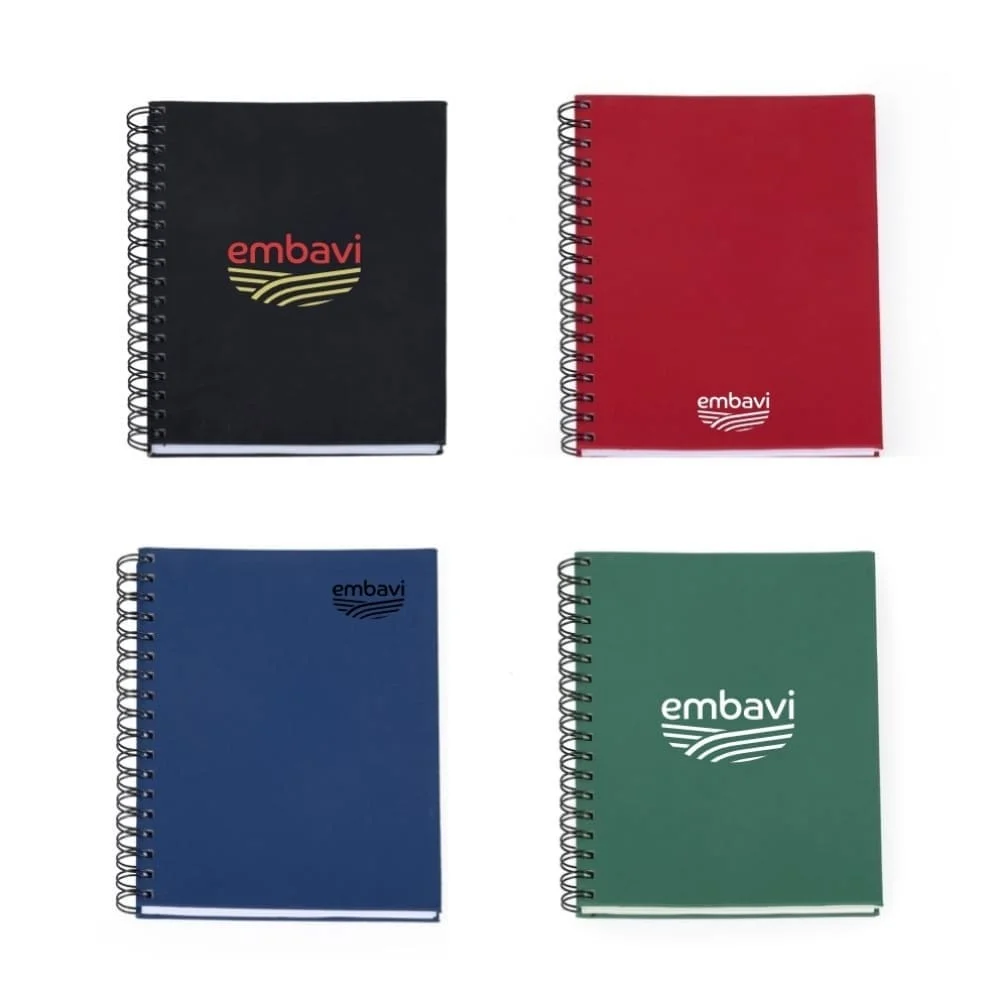 Cadernos Executivo Emborrachado Personalizado