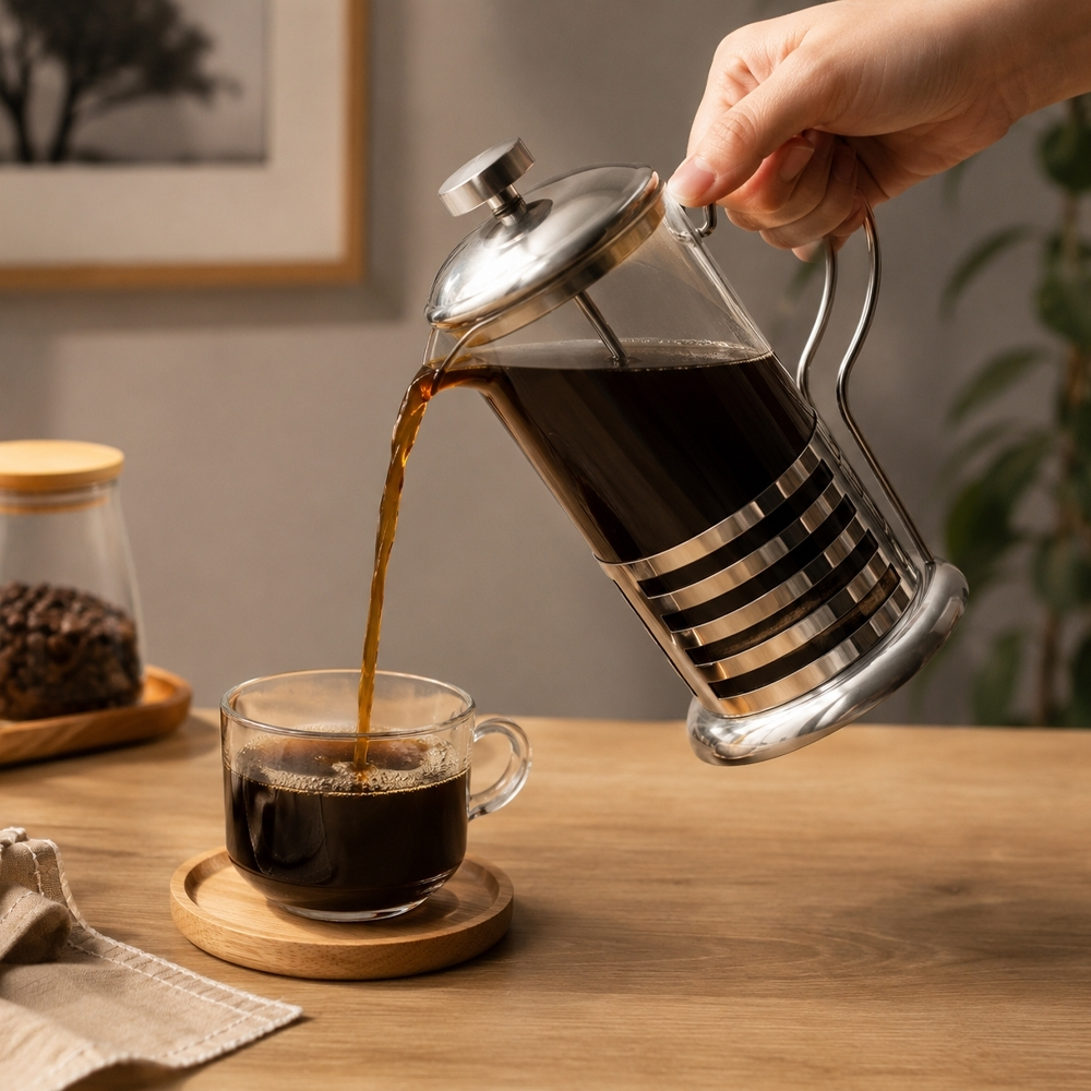Cafeteira Prensa Francesa 600ml Personalizada