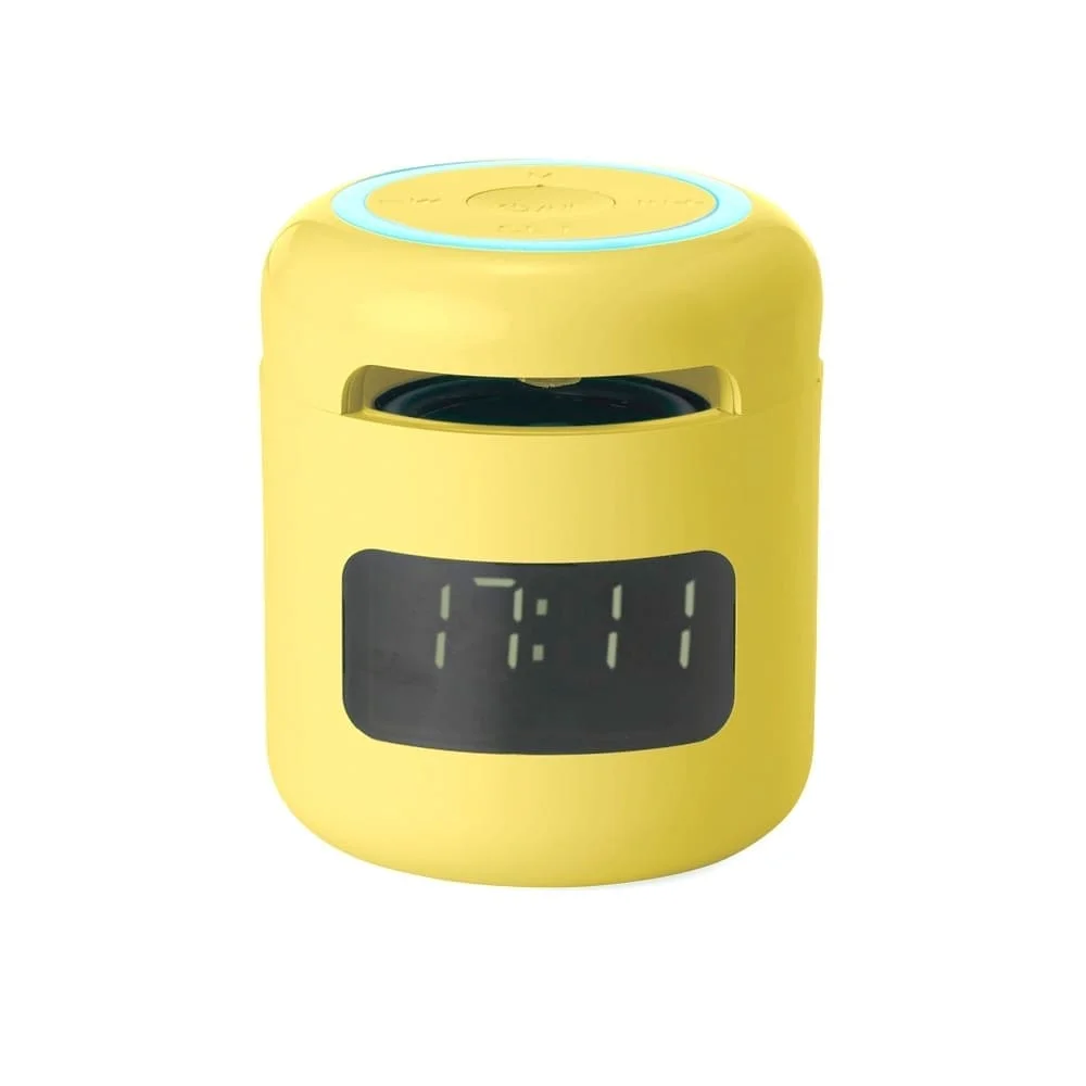 Caixa de Som com Relógio Personalizado-PX04064