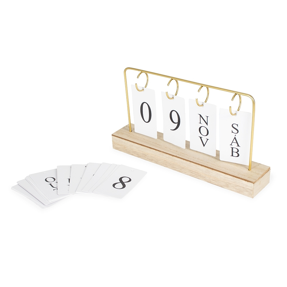 Calendário Permanente MDF