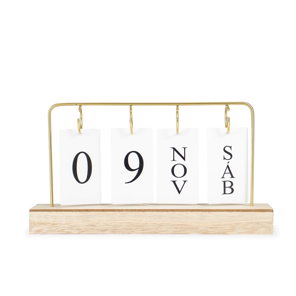 Calendário Permanente MDF-PX19026