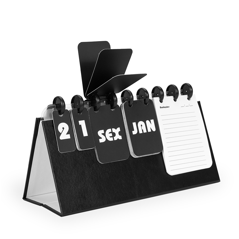 Calendário Permanente Personalizado de Mesa