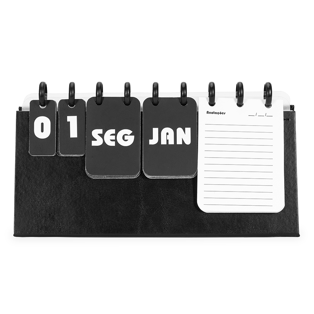 Calendário Permanente Personalizado de Mesa