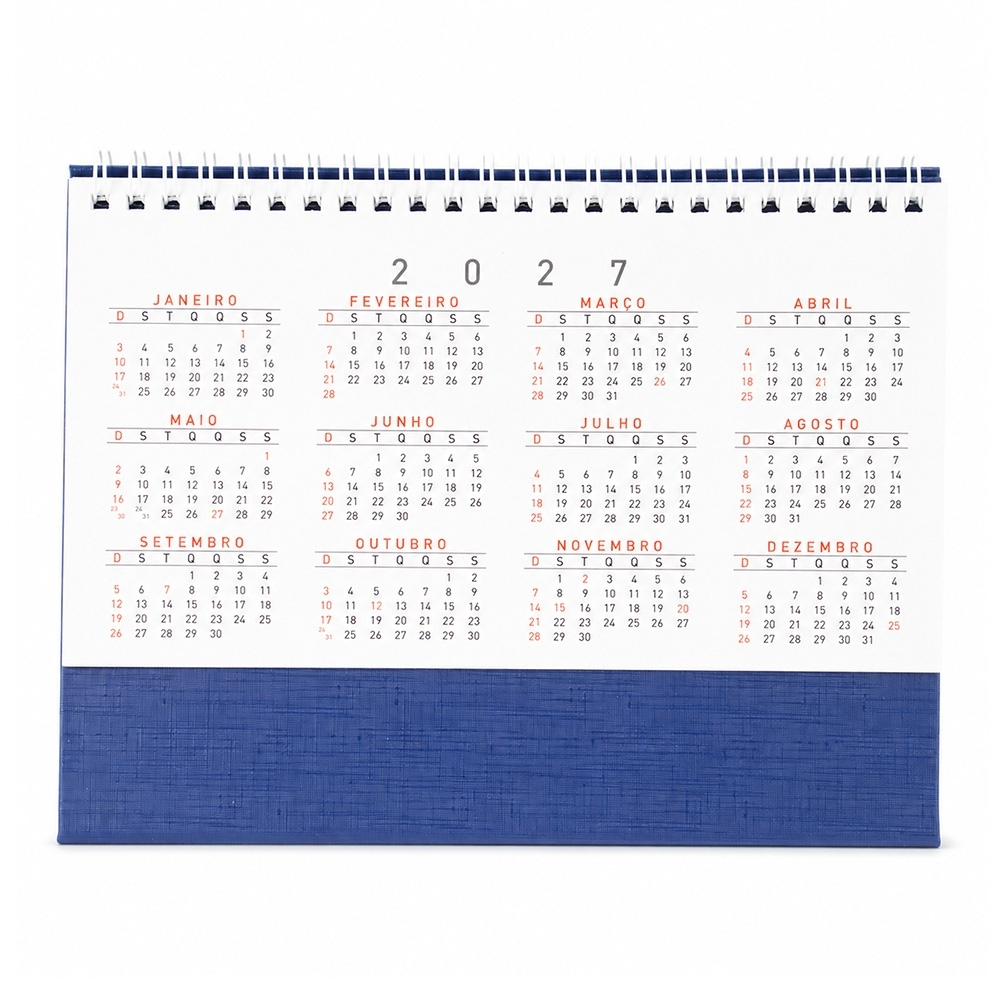 Calendário de Mesa 2027 Personalizado-PX14950G