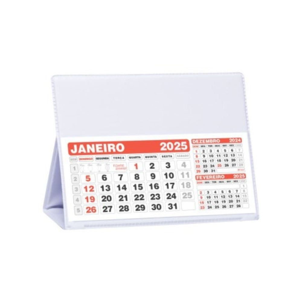 Calendário de Mesa Personalizado PVCG