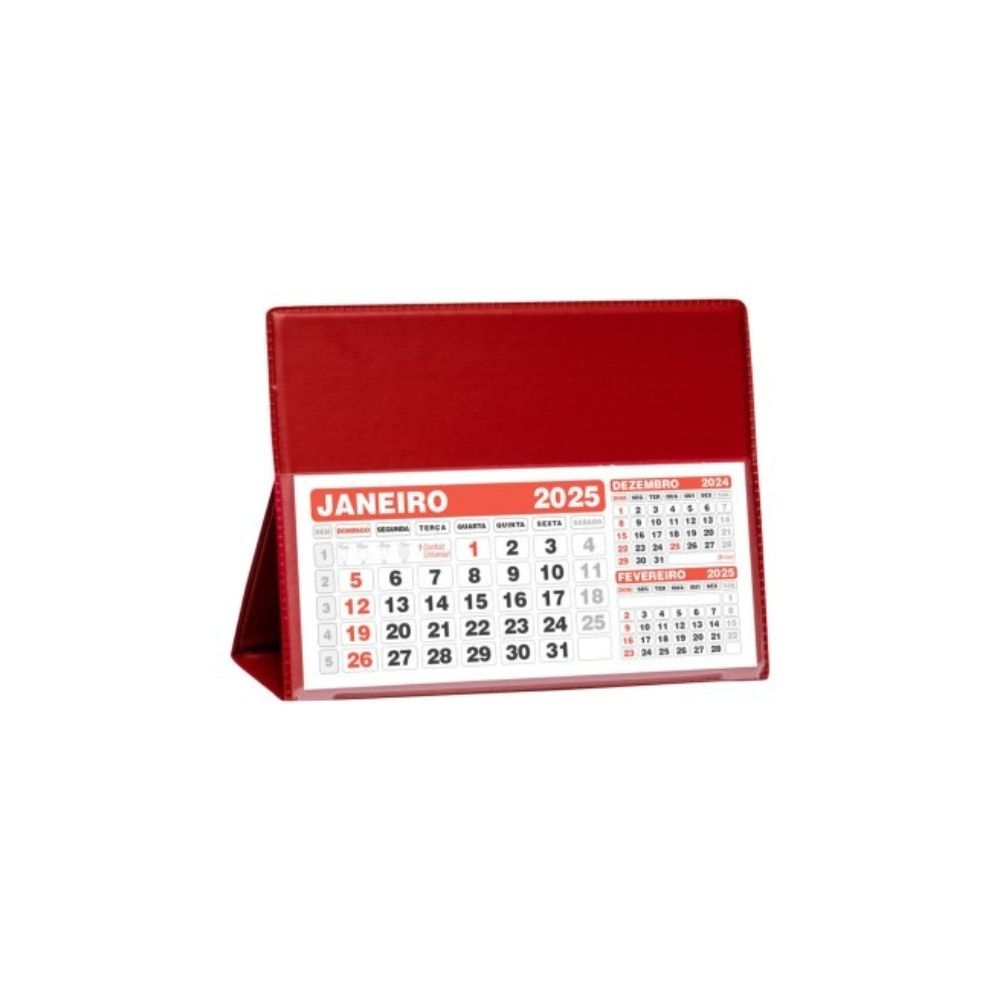 Calendário de Mesa Personalizado PVCP