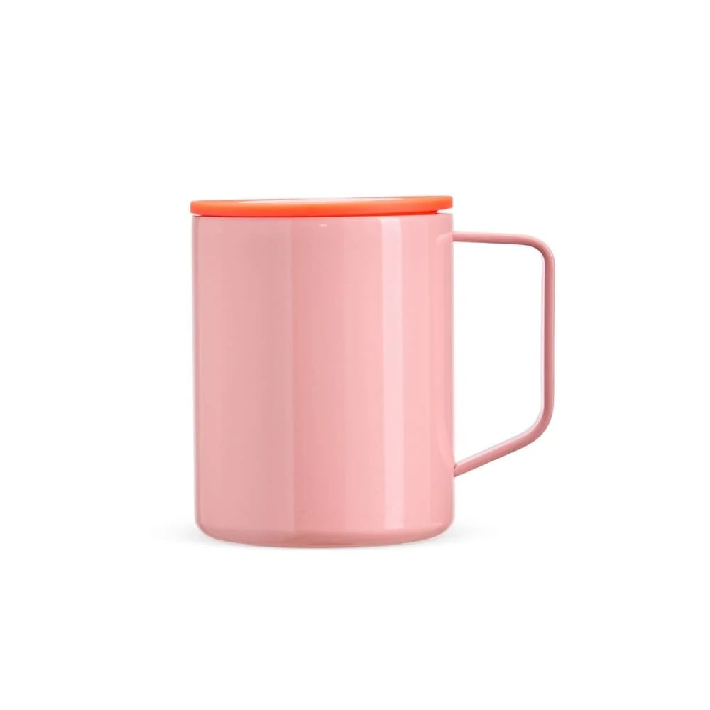 Caneca Inox Parede Dupla com Logo-PX18869