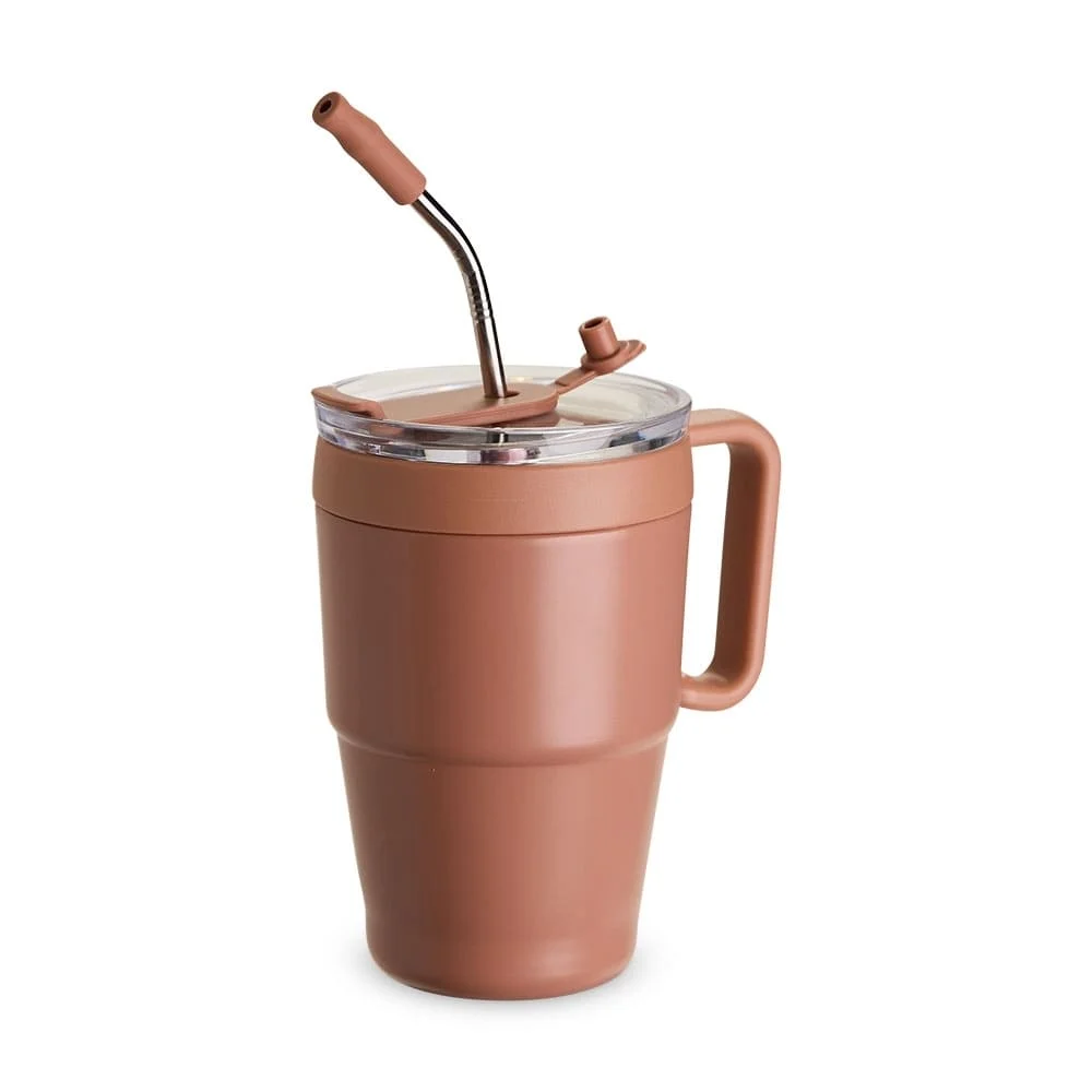 Caneca Térmica 600ml com Logo-PX18968