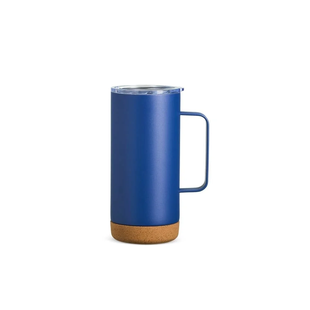 Caneca Térmica com Cortiça Personalizada-PX18839
