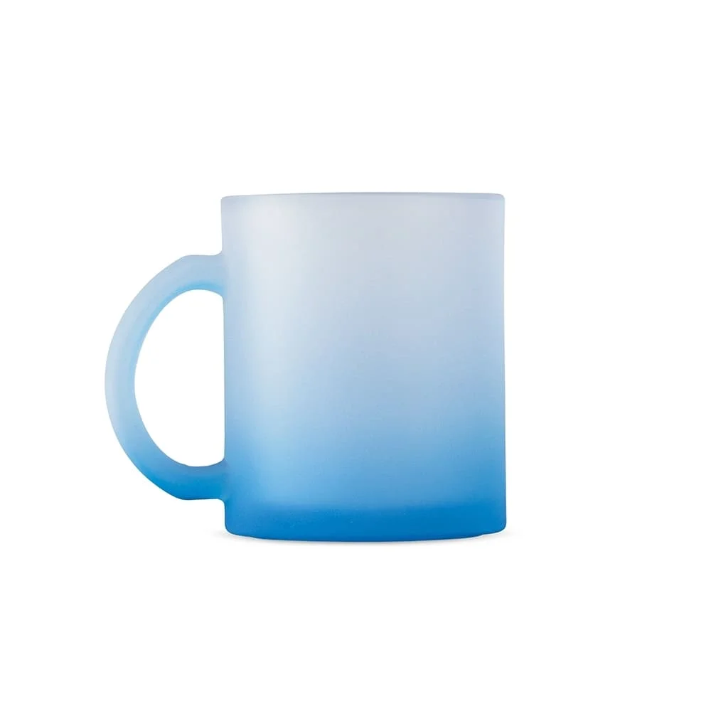 Caneca de Vidro Fosca Personalizada