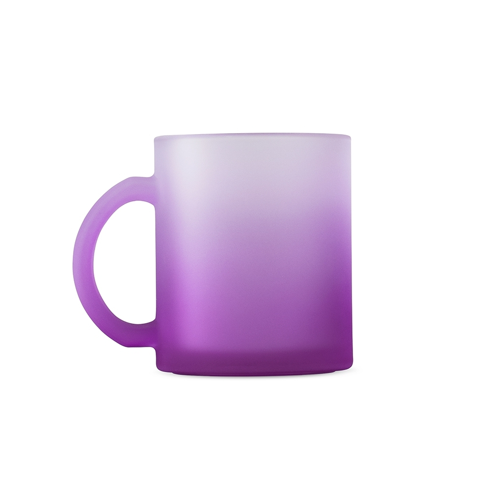 Caneca de Vidro Fosca Personalizada