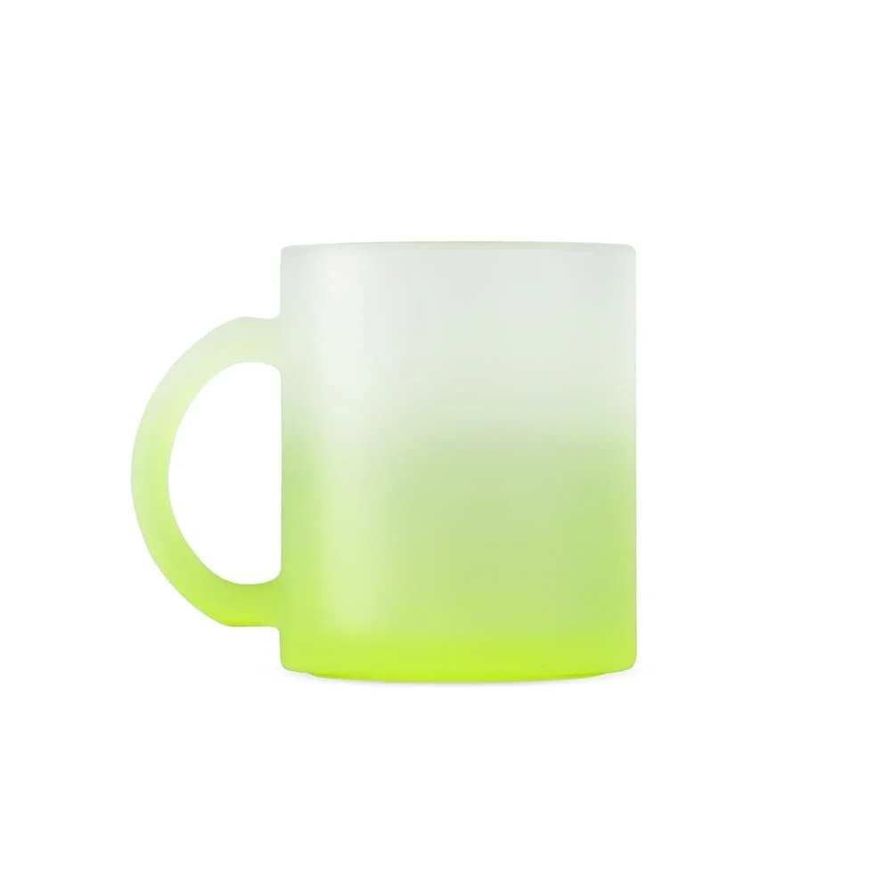 Caneca de Vidro Fosca Personalizada-PX19064