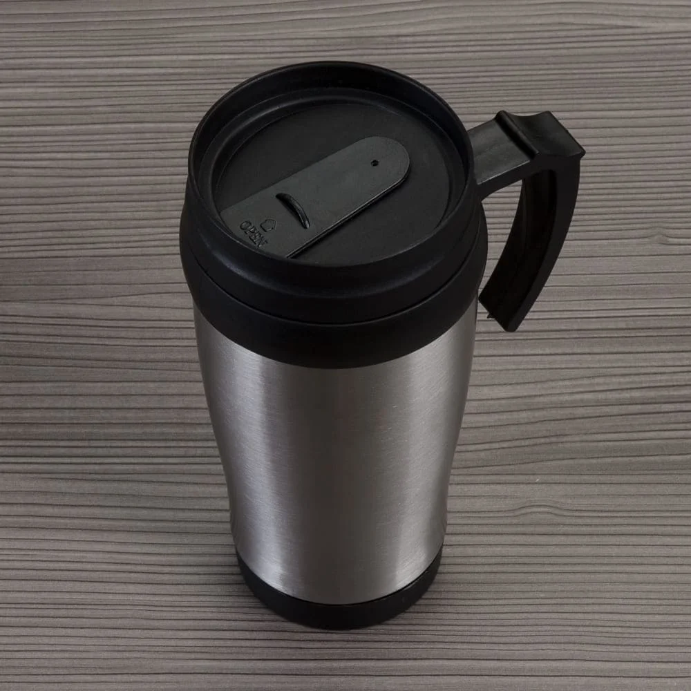 Caneca de 400ml com Tampa Personalizada